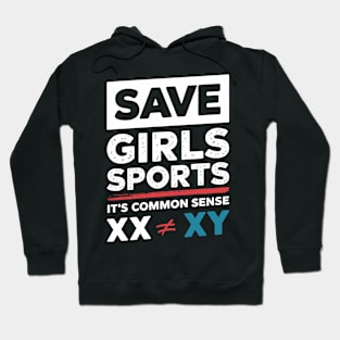 SAVE GIRLS SPORTS XX DOES NOT EQUAL XY Hoodie